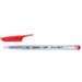 Pix cu capac, rosu, corp transparent, varf 0,7mm, Essentials Green Ice Maped - OUT