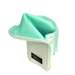 Penar neechipat, 1 fermoar, tip borseta, vertical, verde, Pouch C29578 Koh-I-Noor