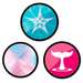 Insigne, 3buc/set, Mermaid, Roller ND-9126 NIKIDOM