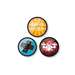 Insigne, 3buc/set, Play, Roller ND-9104 NIKIDOM