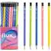 Creion cu guma HB, 72buc/cutie, Daco Flux CG119