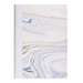 Caiet A5, 196file, dictando, coperta piele ecologica, alb, Nusign Deli DLENS208-CWH
