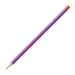 Creion fara guma, B, violet-portocaliu, Grip 2001 Flow, Faber Castell FC117005