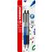 Set pix retractabil, negru/albastru, varf 0,5mm, 2buc/blister, Pointball Colorful Stabilo SW603321