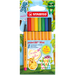Liner 8 culori/set, varf 0,4mm, Point 88 Mini Animal Vibes Stabilo SW688807