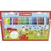 Carioca 30 culori/set, varf 0.7mm, Trio A-Z Stabilo 378/1-30-01