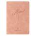 Agenda A5 nedatata, imitatie piele, dictando, diverse culori, 144file, 80g/mp, Coffee, Deli DLEN066