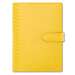 Agenda A5 zilnica 2027, galben, Lux Cometa