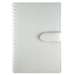 Agenda zilnica 2027, 17x24cm, perla, Lux Cometa