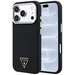 Husa de protectie pentru iPhone 18 Pro / 17 Pro, negru,Kevlar Triangle Logo MagSafe, Guess