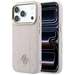 Husa de protectie pentru iPhone 18 Pro / 17 Pro, roz, Stripe Peony 4G MagSafe, Guess