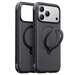 Husa de protectie pentru iPhone 18 Pro / 17 Pro, black, Ostand Q3 Rugged, Torras
