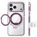 Husa de protectie pentru iPhone 18 Pro / 17 Pro, purple, Ostand O3 Light, Torras