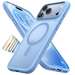 Husa de protectie pentru iPhone 18 Pro / 17 Pro, bleu, Guardian Magnetic Series, Torras