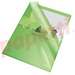 Mapa de protectie A4 cu deschidere in L, cristal, verde, 150mic, 25/set, Esselte